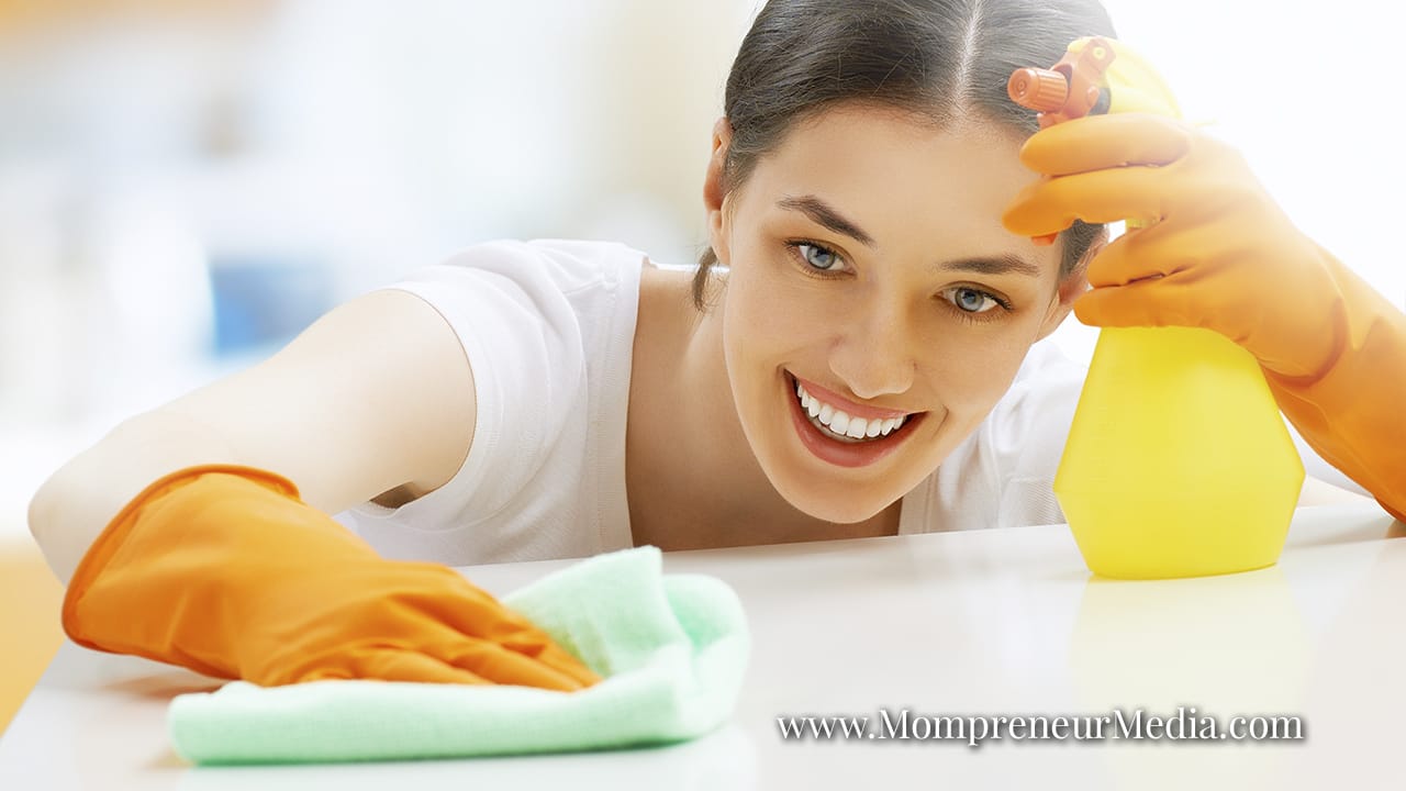 How busy mom entrepreneurs can benefit from cleaning services 